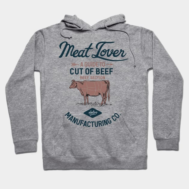 Meat Lover Hoodie by dotdotdotstudio